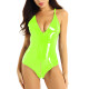 Hot Wetlook Faux Leather PVC Catsuit Latex Bodysuit Crotchless Clubwear Open Crotch Stretch Jumpsuit Stretch Erotic costumes 7XL