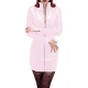 Glossy PVC Leather Stand Collar Sexy Long Sleeve Pencil Mini Dress Front Zipper Slim Fit Dress Party Clubwear High Street S-7XL