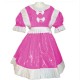 Women Wetlook Patchwork PVC Sexy Bowknots Short Sleeve A-LINE Dress Faux Latex Ruched Mini Dress Party Clubwear Streetwear S-7XL