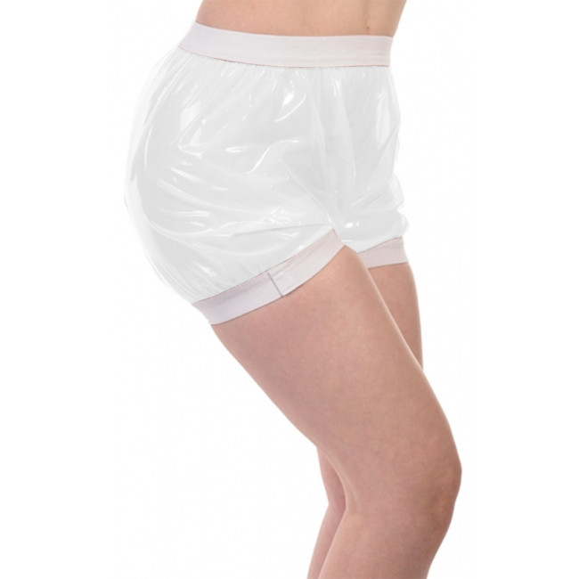 Adult Baby Panties Clear PVC Sissy Panties Lingerie for Men Crossdress Underwear Low-waisted Sexy Gay Bikini Underpant Sleepwear