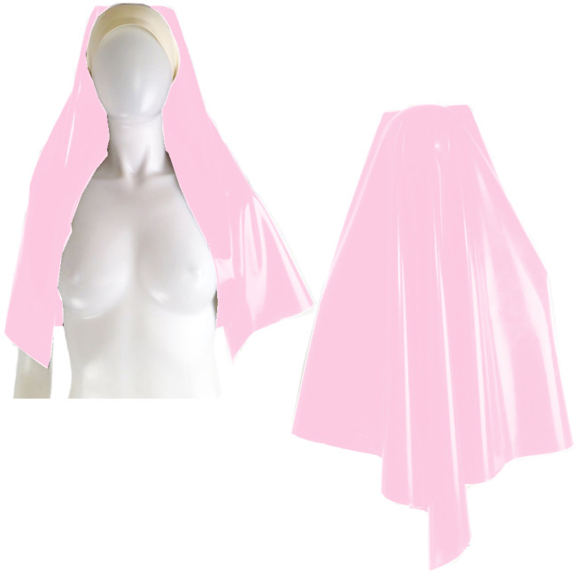 Unisex Nun Headgear Women Cosplay Costumes Maid Role Play Nun Sister Uniform Accessories Anime Party Clubwear High Street Tops