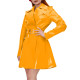 Elegant Women Shiny PVC Leather Belted Trench Casual Long Sleeve Turn-down Collar Coats Large Size Latex Look Jackets Outerwear