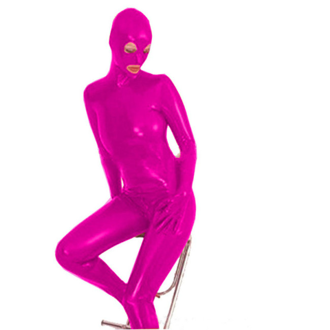 High Quality shiny Spandex Bodysuits Halloween costumes Hot Sale Catsuit Open Eyes Leather Catsuit fetish costume adult onesie