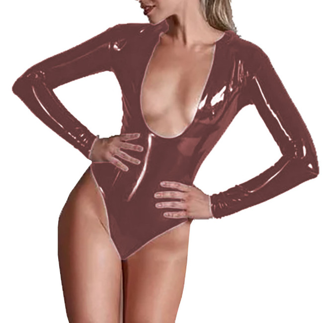 Sexy Hollow Out Women Jumpsuit Slim Femme Rompers Fitness Sleeveless Latex Look Bodysuit Summer One Piece Female Clothing 7XL
