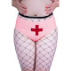 Sexy Party Cosplay Mid Waist Underpant Wet Look PVC Leather Briefs Sissy Nurse Doctor Role Play Lingerie Panties Feish Clubwear