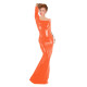 Women's Party Slim Long Dress Female Square Collar Shiny PVC Leather Bodycon Maxi Dress Wetlook Nightclub Half Sleeve Vestidos