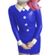 Long Sleeve Turn Down Collar Bodycon Dress White Button Slim Back Zipper Party Dresses Cosplay Costume Women Clothing Vestidos
