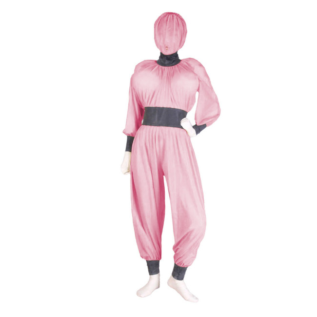 Unisex Long Sleeve Full Body Catsuits Faux Leather PVC Patchwork Jumpsuits Slim Bodysuit Back Zipper Cosplay Costume 7XL