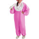 Loose Adult Baby Bib PVC Shiny Jumpsuit Exotic Party Cosplay Clothing Wetlook Long Sleeve One-Piece Wide Leg Romper Bodysuit 7XL