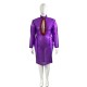 Women Sexy High Neck Lace-up Bodycon Midi Dress Female Exotic Clear PVC Long Sleeve Dress Wetlook Plastic Slim Dresses Clubwear