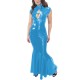 Wetlook Mermaid Dress Women Elegant Glossy PVC Leather Maxi Dress Party Sexy Stretch PU Slim Dresses Front Hollow Out Long Dress