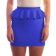 New Women Elegant Bandage Skirts Sexy Club Party High Waist Ruffled Mini Skirt Ladies Bodycon Solid Pencil Hip Skirt Office Wear
