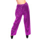 PVC Glossy Leather Wide Leg Pants Fashion High Waist Loose Solid Straight Pants Elastic Waistband Trousers Casual Street Bottoms