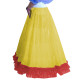 Party Big Swing Skirt Sissy Fetish Plastic Pleated Ankle-length Skirts Exotic Transparent PVC Club Long Skirts with Ruffles