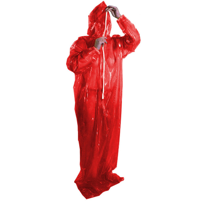 Exotic Solid Color Zipper Bodysuit with Hood Unisex Long Sleeved Cosplay Catsuit Clear PVC Rompers Costumes Transparent Zentai