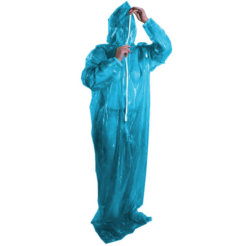 Exotic Solid Color Zipper Bodysuit with Hood Unisex Long Sleeved Cosplay Catsuit Clear PVC Rompers Costumes Transparent Zentai