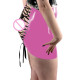 Sexy Club Lace-up Bodycon Mini Pencil Skirts Erotic Open Buttocks Skirts Wetlook High Waisted PVC Leather Skinny Skirts Clubwear
