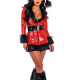 Deep V-neck Short Sleeve Mini Dress with Belt Sissy Sexy Christmas Dress Exotic Women Bodycon Dress Vinyl PVC Leather Clubwear