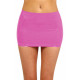 PVC Leather Sexy Costume Skinny Mini Skirts for Women Solid Color Pencil Skirt Faux Latex Bodycon Skirt With Zipper Clubwear