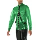 Mens Turn-down Collar See Through Long Sleeve Shirt Exotic Sexy Vinyl Plastic Male Blouse Sexy Dalton Harness Button-Up Tops