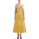 Summer Sexy V-neck Slip Dress Women Sleeveless PVC Leather Casual A-line Maxi Dress Faux Latex Beach Party Vocation Long Dress