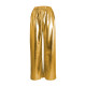 Fashion Casual Shiny Metallic Long Pants Women High Waist Baggy Pants Korean Style Female Solid Color Straight-leg Pants Gothic