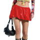 Punk Style Sexy Girl Y2k Skirt PVC Leather Harajuku Min Pleated Skirts for Women Low Waist Summer Faux Latex Skirt Gothic Dance