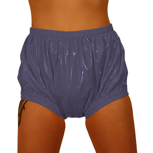 Sexy Panties for Hot Sex Underwear Women PVC Men Panties High Waist Loose Wide Cut Diaper Panties Fetish Summer Beach Surfe Wear