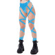 Erotic Women Shiny Wet Look Lingerie Sex Pants Pole Dance Mens Sissy Hollow Out Lace-up PVC Leather Exotic Pants Fetish Wear