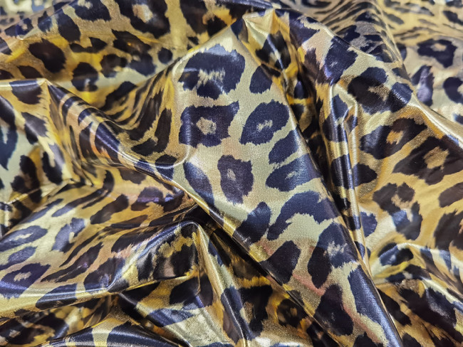 Sexy Leopard Print Abdl Onesie Catsuit Women Long Sleeves Jumpsuits Nightclub Zip Open Crotch Zentai Stage Apparel Fetish Wear