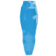 Glossy PU Leather Slim Wrapped Hip Long Skirt Wetlook Soild Color Back Zipper Sexy Skirts Sissy Hobble Skirts High Waist Bottom