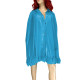 Exotic Plastic Cloak Cape Sissy Party Club Clear PVC Shawl Short Robe Steampunk Gothic Ruffle Hem Front Pressing Button Cloak