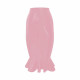 Latex-look PVC Leather Womens Fishtail Skirt Raves Party High Waisted Midi Skirt Sissy Nightclub Tight Hobble Skirt With Ruffles