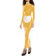 Wet Look Halloween Maid Dress Outfits Sissy High Neck Long Pencil Dress with Full Zipper Vinyl PVC Leather Cosplay Maid Dresses