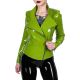 PVC Glossy Leather Motorcycle Jacket for Women Long Sleeve Gothic Punk Style Coat Wetlook Lapel Collar Jacket Coat Streetwear