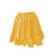 Plus Size Steampunk Vintage High Waist Short Skirt Wet Look Ruffles Hem Pleated Skater Mini Skirt Sissy PVC Cosplay Mini Skirts