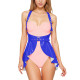 Sexy Womens Wet Look Front Open Strap Dress Glossy PVC Leather Short Pleated Suspender Skirts Club A-line Mini Flared Skirts