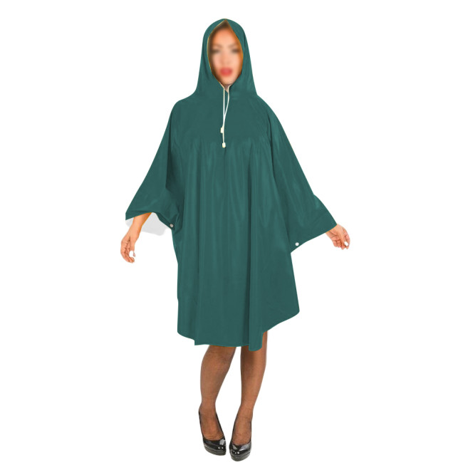 Sexy PVC Wetlook Leather Women Long Cloak Hooded Raincoat Batwing Long Sleeve Solid Color Midi Capes Loose Ponchos Coat Clubwear