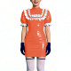 Gothic Shiny PVC Leather Bodycon Mini Dress with Ruffles Womens Short Sleeve Skinny Party Short Dress Club Tight Gown Vestidos