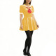 Anime Party Cosplay Sailor Mini Dress Short Sleeve Sweet Glossy PVC A-line Dress Wetlook Patent Leather Short Dress JK Uniforms