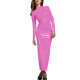 Glossy PVC Leather High Neck Long Dress for Women Long Sleeves Faux Latex-like Bodycon Dress Plus Size Club Dresses Clubwear