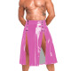 Mens Sissy Double Button Split Midi Skirts Gothic Sexy High Waist Flared Skirt Shiny Wet Look PVC Party Club Skirts Performance