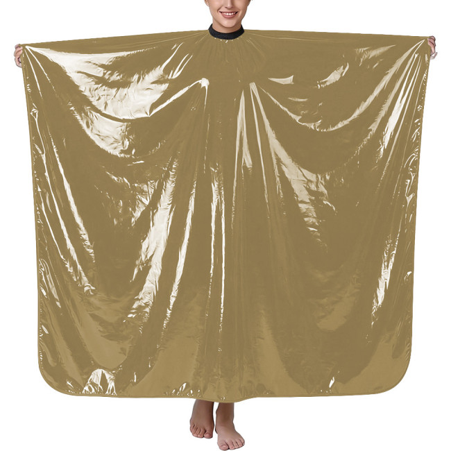 Halloween Shiny PVC Wetlook Photography Cape Vinyl Loose Rave Party Cloak Sissy Fashion Solid Color Gothic Cape Cosplay Costume
