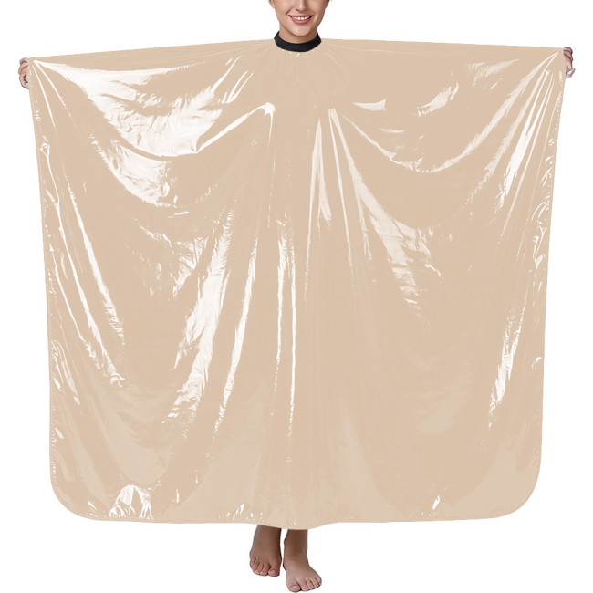 Halloween Shiny PVC Wetlook Photography Cape Vinyl Loose Rave Party Cloak Sissy Fashion Solid Color Gothic Cape Cosplay Costume