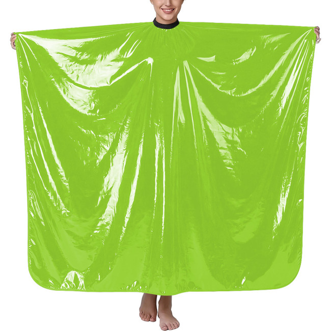 Halloween Shiny PVC Wetlook Photography Cape Vinyl Loose Rave Party Cloak Sissy Fashion Solid Color Gothic Cape Cosplay Costume