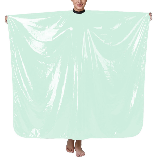 Halloween Shiny PVC Wetlook Photography Cape Vinyl Loose Rave Party Cloak Sissy Fashion Solid Color Gothic Cape Cosplay Costume