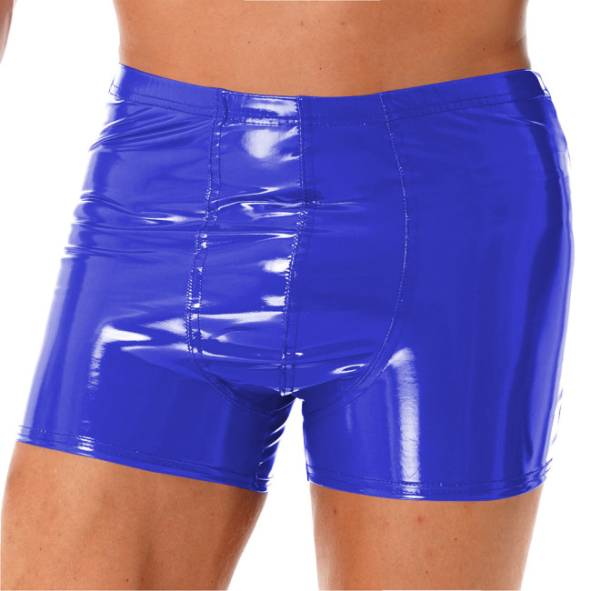 Glossy PVC Panties Shiny Wetlook Patent Leather Briefs Bodycon Clubwear Crossdressing Party Underwear Fetish Nightclub Lingerie