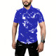 Men Vinyl PVC Leather Club Shirt Mens Wet Look Short Sleeve Button Up Lapel Shirt Male Punk Style Pocket Shirt Top Stage Costume