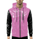 New Fashion Glossy Zipper Cardigan Jackets Mens Long Sleeve Hooded PVC Shiny Leather Jacket Plus Size Streetwear Tops Hoodies