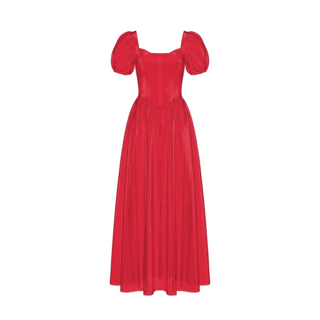 Fetish Sexy Clear Plastic Sweetheart Neck A-Line Dress Erotic Party Prom Dress Elegant Puff Short Sleeve Transparent PVC Vestido